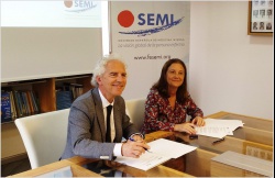 The SEMI and the SEQC<sup>ML</sup> sign agreement to launch projects in the field of patient care, training, and research